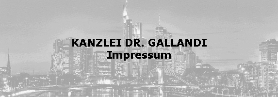 DR. GALLANDI
Impressum